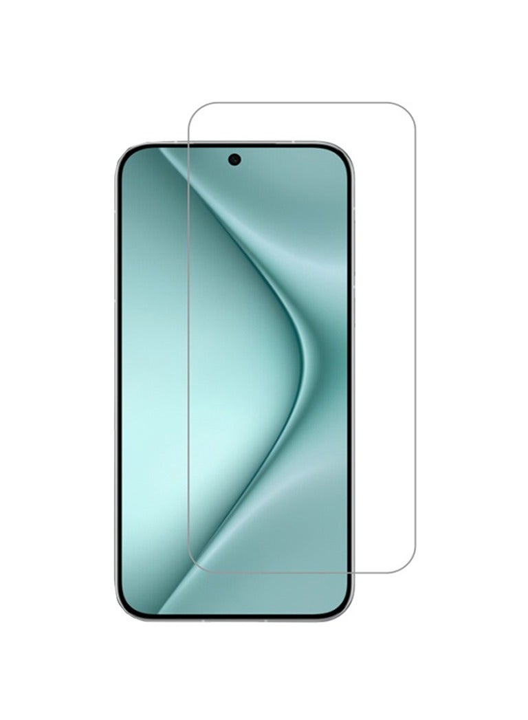 2 in 1 Motorola G35 5G Phone Case Cover & Screen Protector - Shockproof Clear Slim TPU Protective Phone Cover & Full Coverage Delicate Touch Tempered Glass Screen Protector for Motorola G35 5G - Image 4
