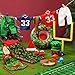 Glimin 1 Set Christmas Doll Accessories Kits 2026 Includes Apron Chef Hat Hammock Swing Sleeping Bag Bathrobe Sweater Dress Headwear Scarf Ear Muffs Eye Mask Glasses ShoesFootball - Image 4