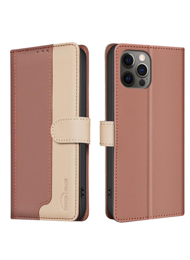 اس-توب جراب هاتف جلدي مضاد للسرقة بتقنية RFID متوافق مع ألوان iPhone 14 Pro - Image 1