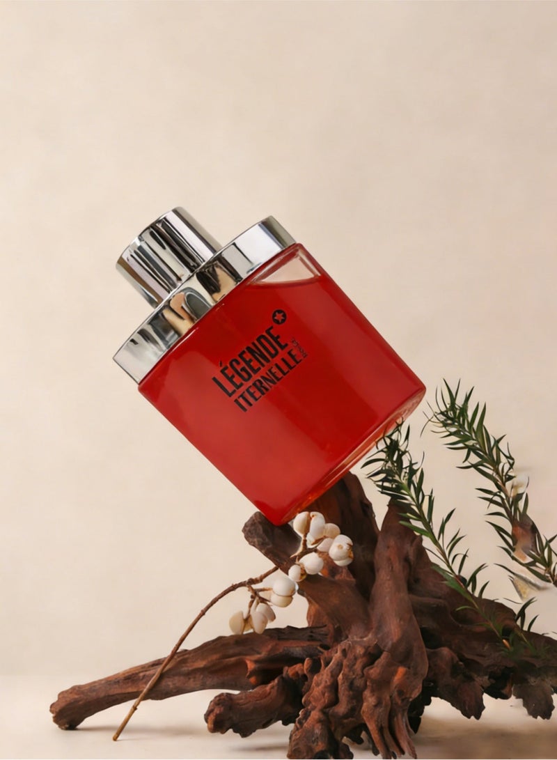 في في لوف V.V.LOVE / LÉGENDE ÉTERNELLE / عطر خشبي فاكهي (أو دو تواليت) 90 مل / مناسب للرجال والنساء - Image 4
