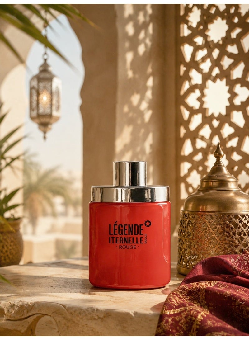 في في لوف V.V.LOVE / LÉGENDE ÉTERNELLE / عطر خشبي فاكهي (أو دو تواليت) 90 مل / مناسب للرجال والنساء - Image 2