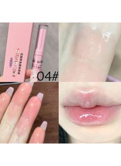 LuckNest 3 Colors Jelly Lipstick Gift Set Tinted Heart Shape Lip Stain Lip Gloss Mirror Hydrating Jelly Love Lipstick Moisturizing Tinted Lip Balm Vivid Color Glossy Lip Makeup For Girls (B)  - Image 5