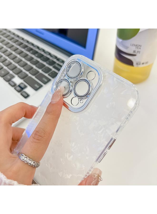 Zaboon Case For iPhone 13 Pro Max Plating Glitter Texture Fold Holder TPU Phone Case with Lens Film - Image 5