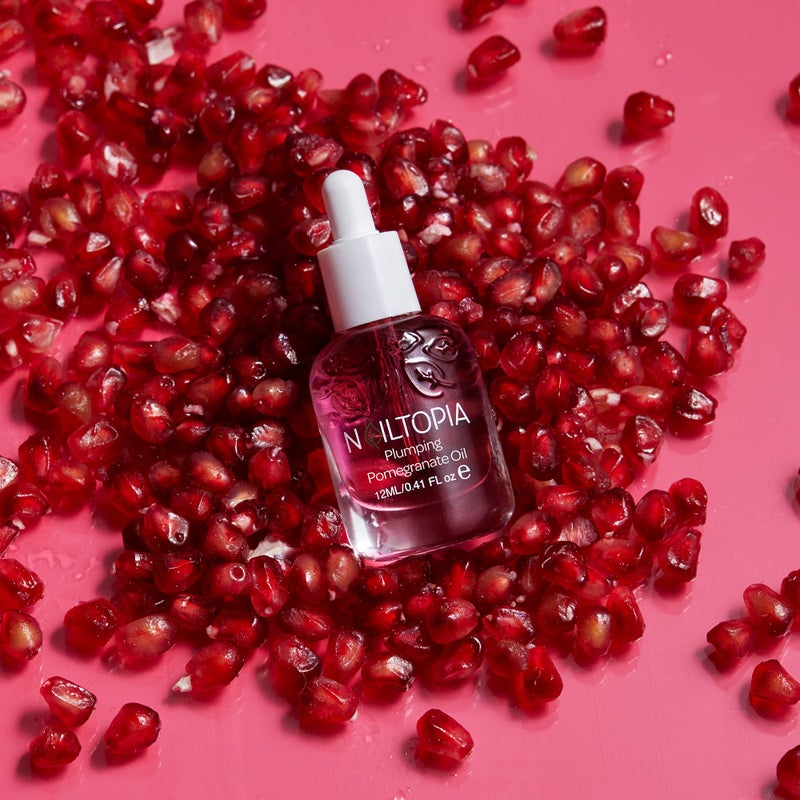 Nailtopia Fresh Moisturizing and Replenishing Pomegranate Oil - Cuticle Oil for Nails - Hydrating Skin and Cuticle Softener - Bio-Sourced - 0.41 oz - Image 3