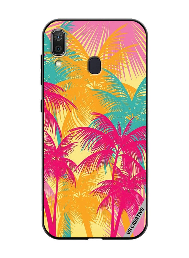 VR CREATIVE Protective Case Cover For Samsung Galaxy A30 Colorful Tree Design Multicolour - Image 1