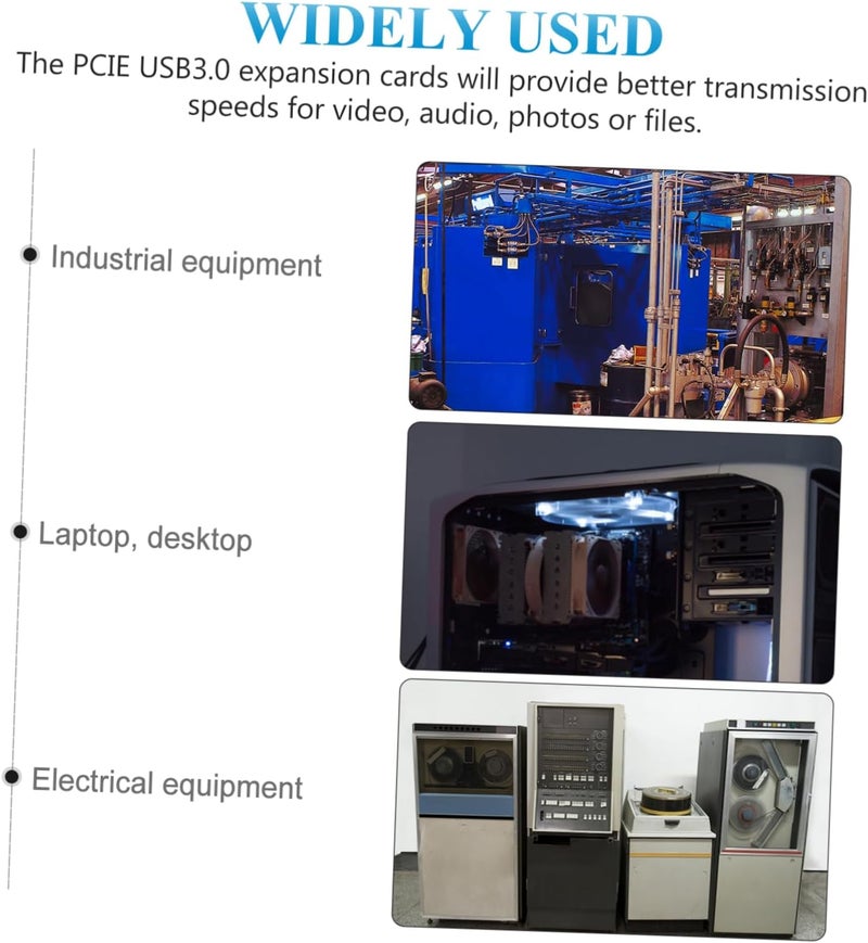 بطاقات توسعة USB إلى PCI (4 قطع) عالية السرعة لتحسين نقل البيانات والاتصالات - Image 5