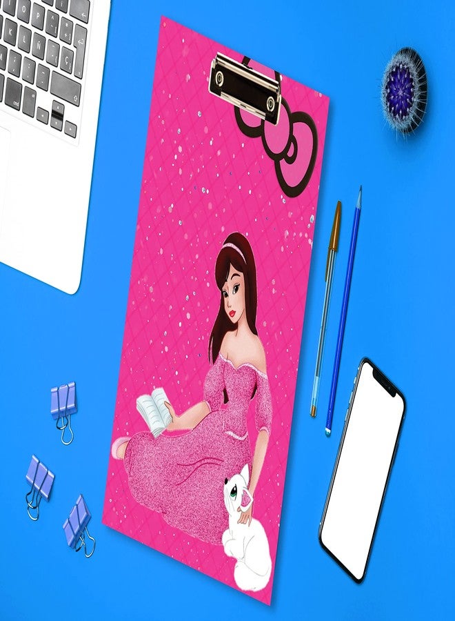 BP DESIGN SOLUTION Cute Girl Reprint Clip Board Examination Pad for Shop, Medical,Grocery Size 14x10 - Image 3