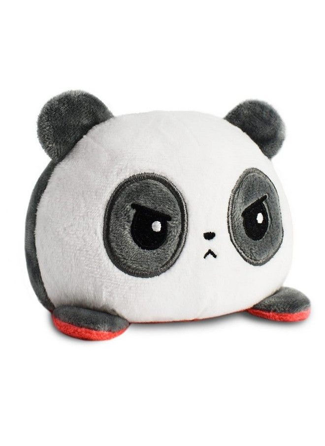 TeeTurtle - The Original Reversible Panda Plushie Red Panda + Panda Cute Sensory Fidget Stuffed Animals That Show Your Mood - Image 1