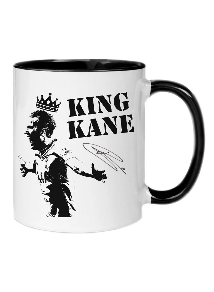 MEC King Kane Football World Cup Printed Coffee Mug Black Handle 11Oz - Image 1