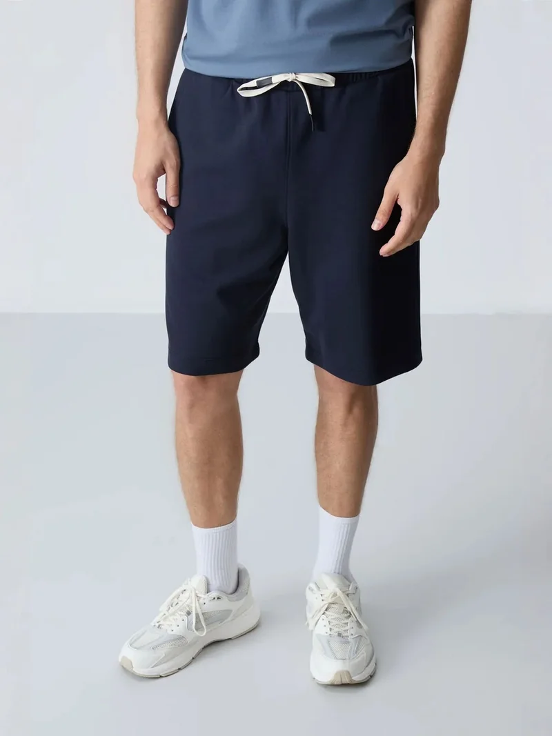 تومي لايف TOMMY Men's Cotton-Blend Sweat Shorts