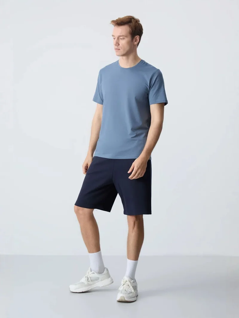 تومي لايف TOMMY Men's Cotton-Blend Sweat Shorts