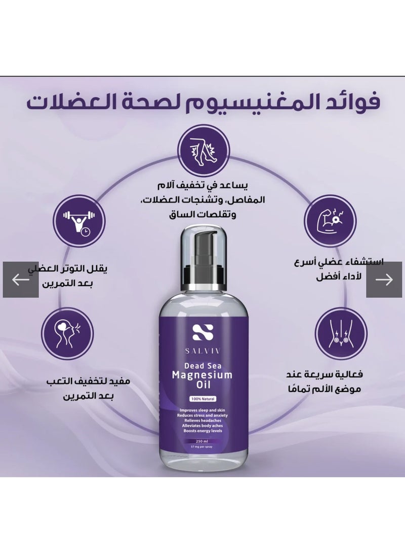 Salviv Magnesium Oil Spray 250ml - Image 2