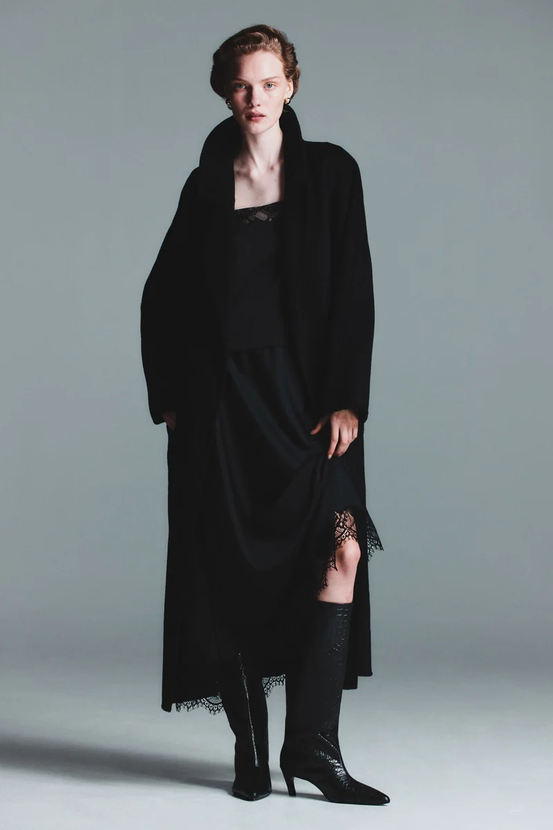 اتش اند ام بووت جلد بساق يصل للركبة