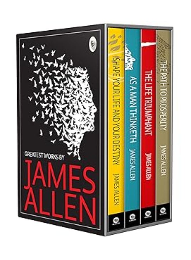 Greatest Works by James Allen (Set of 4 Books)