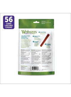 WHIMZEES WHIMZEES by Wellness Stix Natural Dental Chews for Dogs, Long Lasting Treats, Grain-Free, Freshens Breath, Extra Small Breed, 56 count  - Image 2