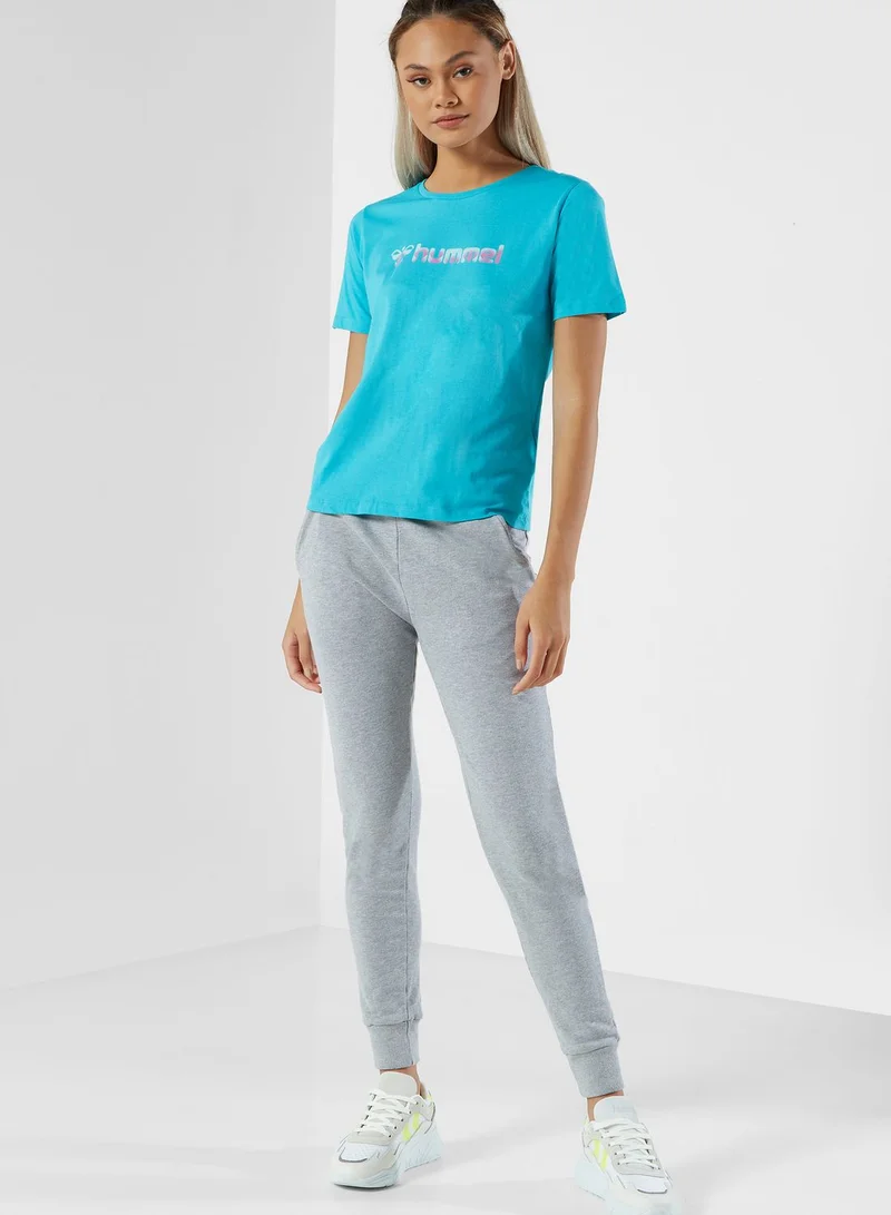 Hummel Hummel Mimi T-Shirt female Blue,L
