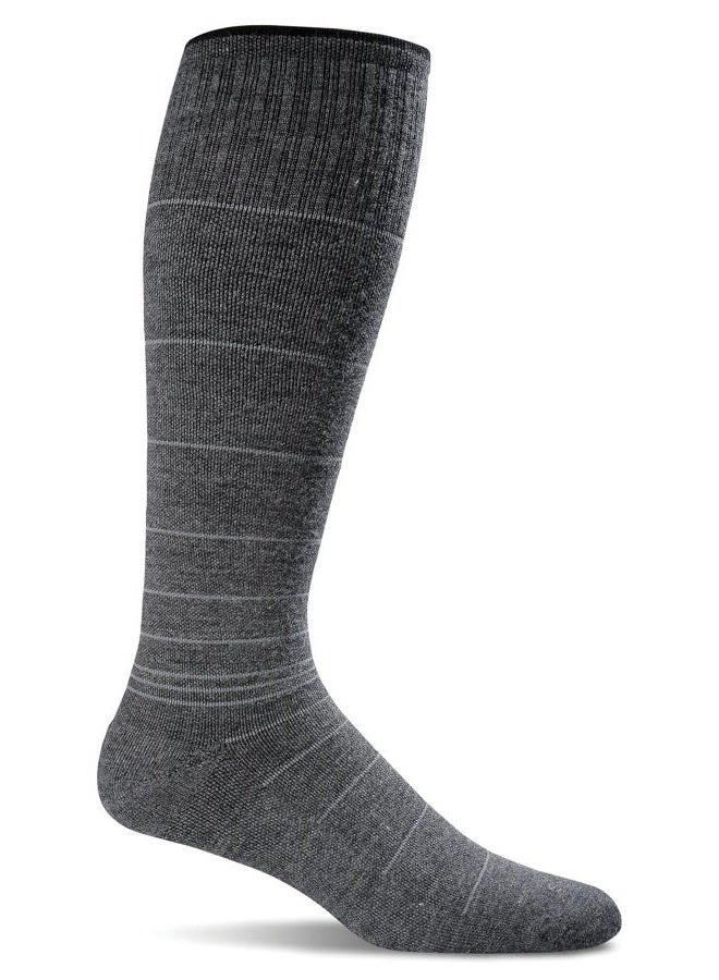 Sockwell Men's Circulator Moderate Graduated Compression Sock, Charcoal - XXL, Charcoal, XXL - Image 1