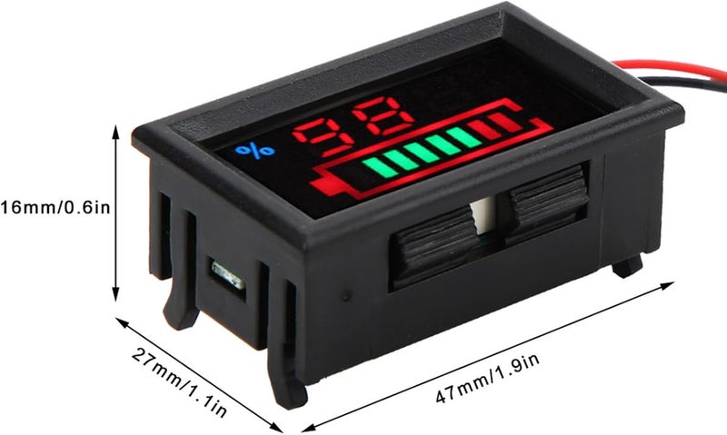 Elegant practical design Yosoo Compact Battery Capacity Meter with LED Screen for Motorcycles Car Bikes Car (#1) Personal & public compatible Precision made Balanced structure Longevity optimized build Upgraded general grade quality Safe material Multi-market matching options Reinforced edge Fixed & portable compatible Repeated assemble detach compatible KSA market popular practical build Global flexible sizing options Multi-use upgraded craftsmanship Compact design Different assemble options Multi-use well-engineered build Secure equipped warehouse Upgraded simple practical design Nationwide delivery Wide use compliant quality Gulf popular simple design High strength upgraded material All governorates deliver Multiple options - Image 5