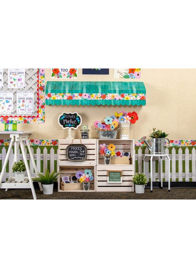 Teacher Created Resources Wildflowers Accents - Assorted Sizes - Image 4