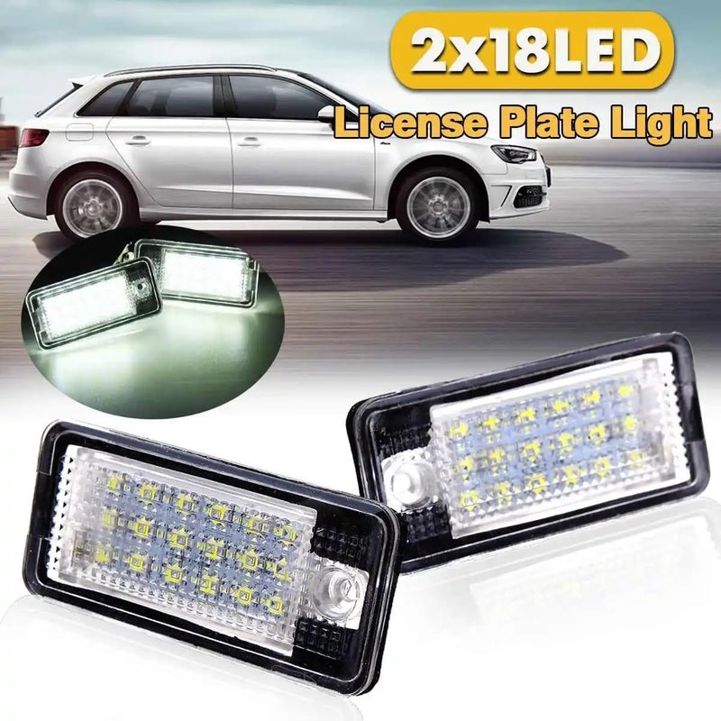 DEMULAX LED License Plate Light for Audi Models - Image 2