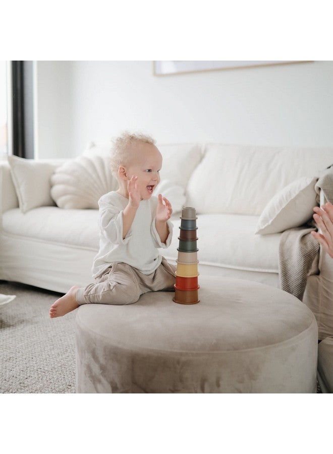 mushie Stacking Cups Toy | Made in Denmark (Retro) - Image 5