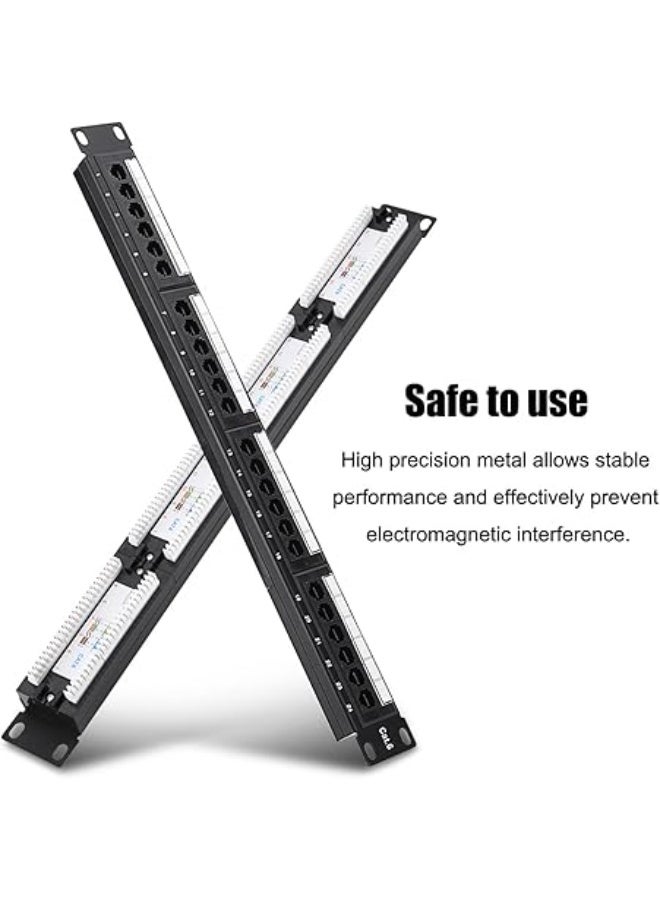 iview 24-Port Patch Panel – High-Performance Network Rack Mount Panel - Image 3