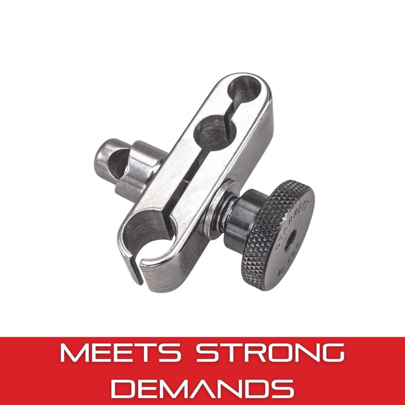 Starrett Universal Snug with Spindle Hole Diameters 1/4", 5/16", 3/8" and Gripping Hole Diameters 3/32-1/4" - Versatile Tool with Smaller Clamp Hole - 58S - Image 4