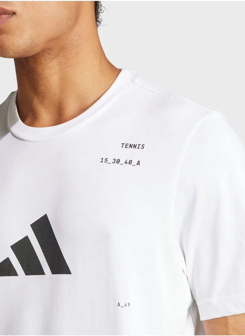 Adidas Tennis Category Graphic T-Shirt