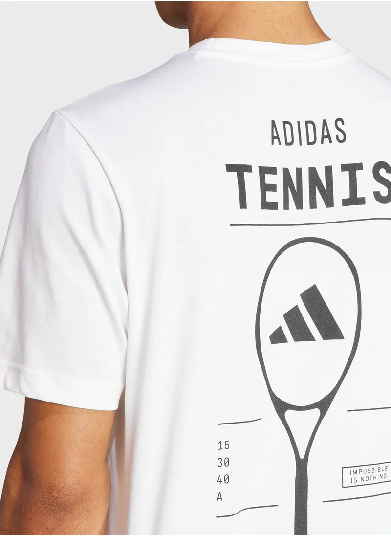 Adidas Tennis Category Graphic T-Shirt