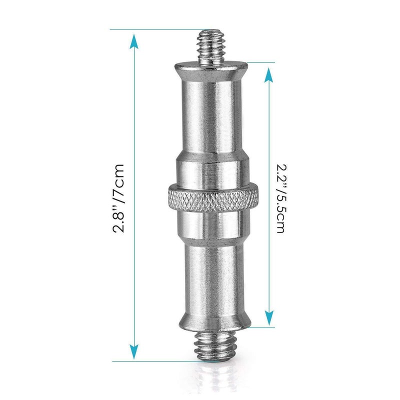 1/4 to 3/8 Long Screw Photography Adapter Long iron screw 