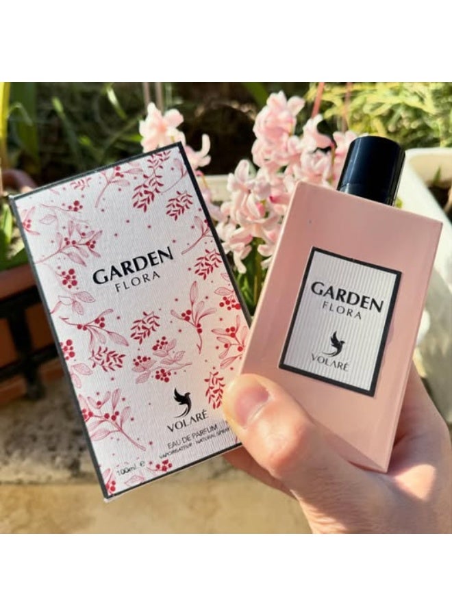 فولاري عطر جاردن فلورا او دي برفيوم من فولاري للنساء - 100 مل (مستوحى من عطر بلوم ) - Image 4