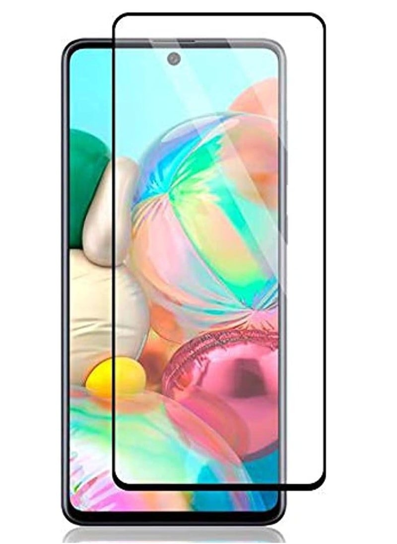 Raxoom Screen Protector compatible with Samsung Galaxy M52 5GTempered Glass [HD Full Coverage][Easy Installation][Scratch Resistant][9H Hardness][Free bubble][Touch Sensitive]Protective Filmâ€¦ - Image 1