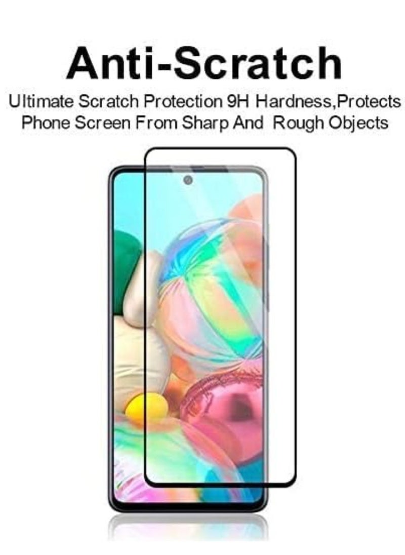 Raxoom Screen Protector compatible with Samsung Galaxy M52 5GTempered Glass [HD Full Coverage][Easy Installation][Scratch Resistant][9H Hardness][Free bubble][Touch Sensitive]Protective Filmâ€¦ - Image 4