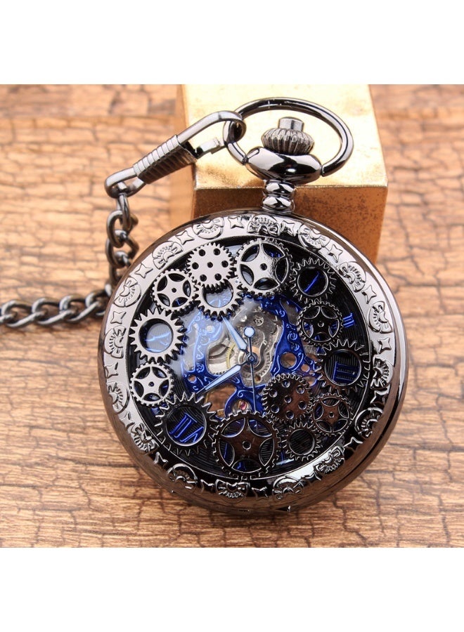 ساعة جيب أنالوج مصنوعة من سبيكة بزاوية عتيقة طراز غير محدد للأشخاص العاديين - Image 2