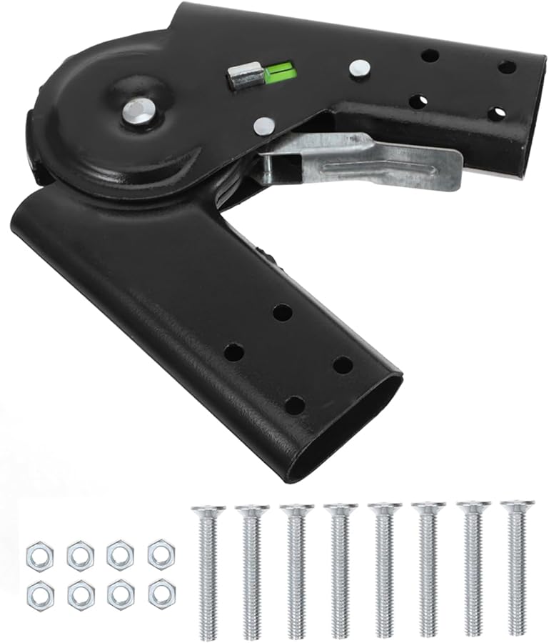 Heavy Duty Aluminum Telescopic Ladder Safety Shoe Kit Secure Locking Hinge Parts - Image 1