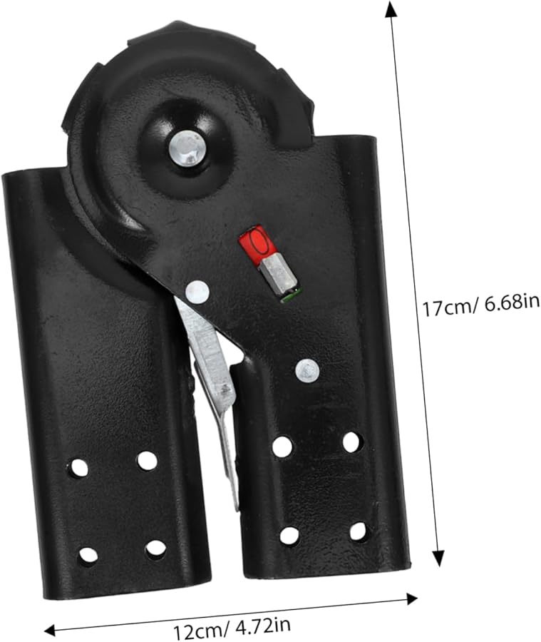 Heavy Duty Aluminum Telescopic Ladder Safety Shoe Kit Secure Locking Hinge Parts - Image 4
