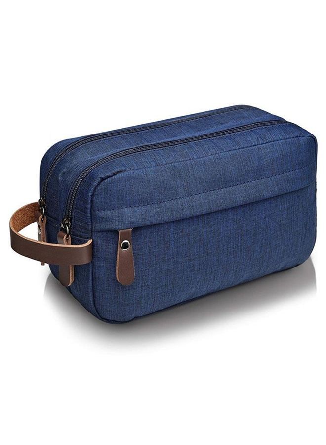 ZCM-HAPPY Travel Large-Capacity Waterproof Oxford Cloth Hand-Held Toiletries Cosmetic Storage Bag - Image 1