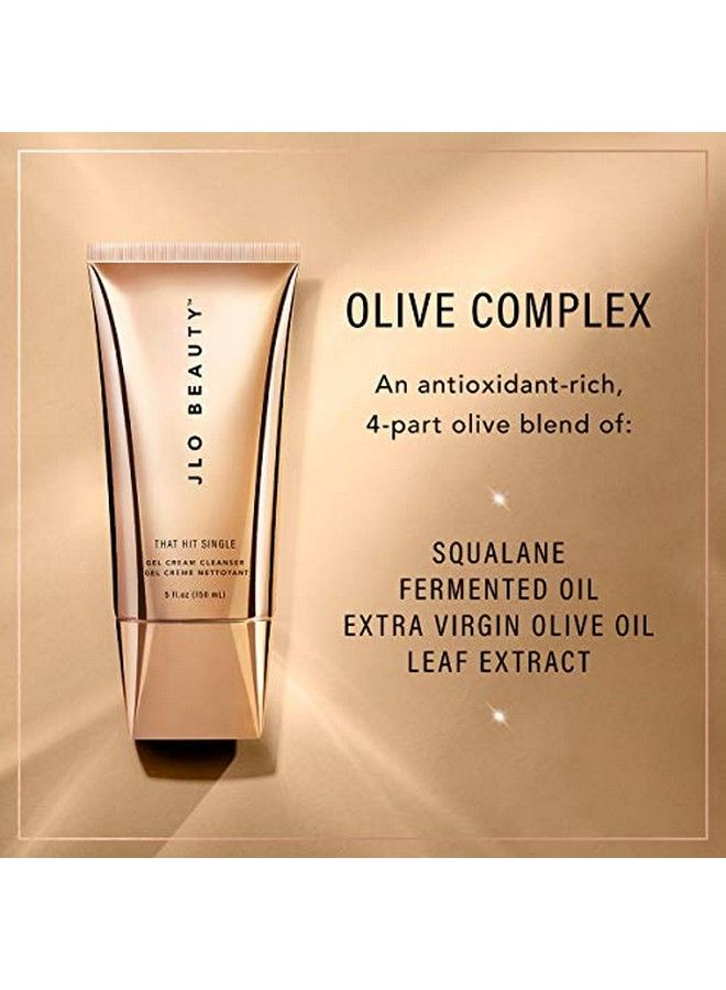 JLO Beauty That Hit Single Gel Cream Cleanser | Sulfatefree Antioxidantrich Clears Brightens & Removes Makeup For Smooth Radiant Skin | 5 Oz - Image 3