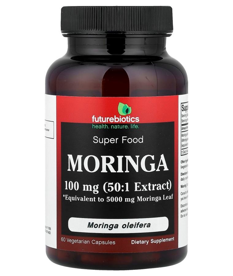 Futurebiotics Moringa 100 mg 60 Vegetarian Capsules