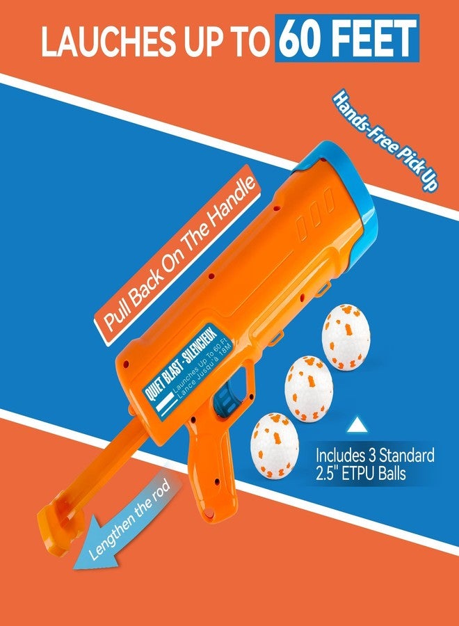 ALL FOR PAWS Dog Ball Launcher, Upgraded Dog Ball Blaster with 3 ETPU Balls, Interactive Thrower for Medium to Large Dogs, Play Fetch Toy for Dogs for Outdoor Exercise - Image 4