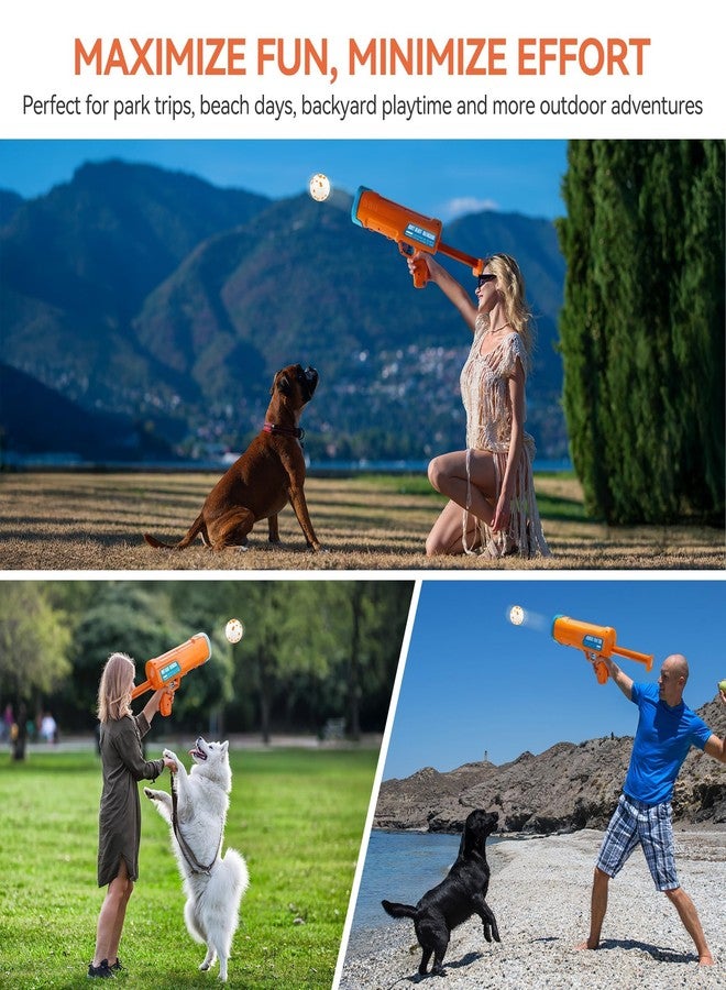 ALL FOR PAWS Dog Ball Launcher, Upgraded Dog Ball Blaster with 3 ETPU Balls, Interactive Thrower for Medium to Large Dogs, Play Fetch Toy for Dogs for Outdoor Exercise - Image 3