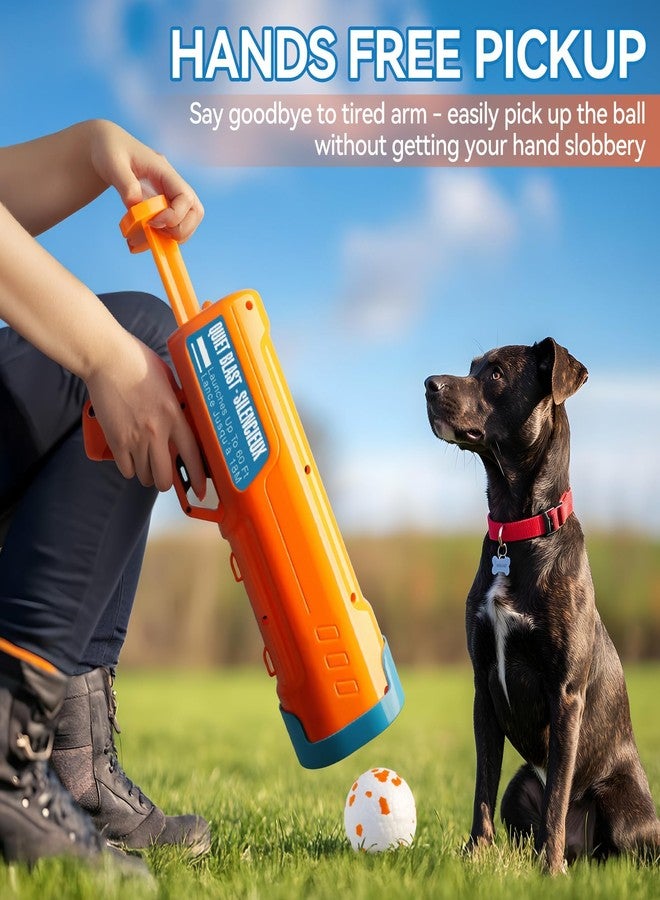 ALL FOR PAWS Dog Ball Launcher, Upgraded Dog Ball Blaster with 3 ETPU Balls, Interactive Thrower for Medium to Large Dogs, Play Fetch Toy for Dogs for Outdoor Exercise - Image 2