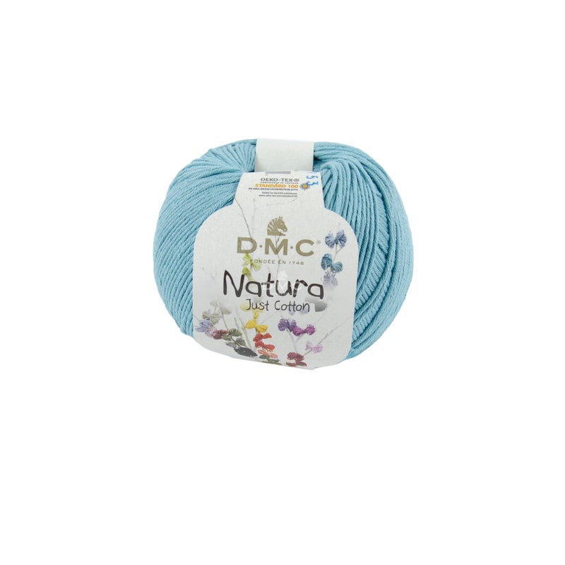 DMC Natura Yarn 100 Cotton Aguamarina N25 50g