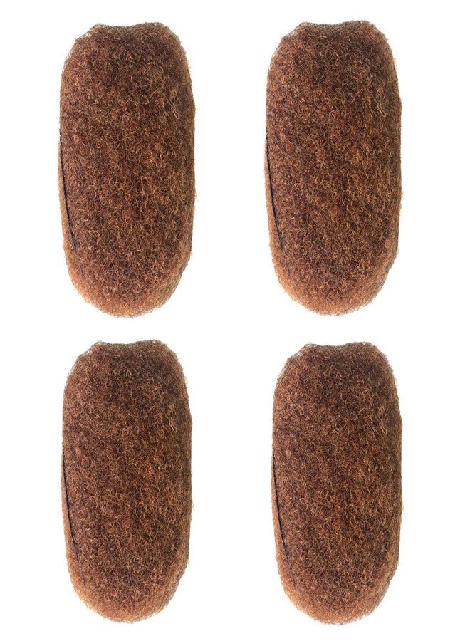 YONNA Tight Afro Kinky Bulk For DreadLocks,Twist Braids Human Hair #30 Medium Auburn 8inch - Image 1