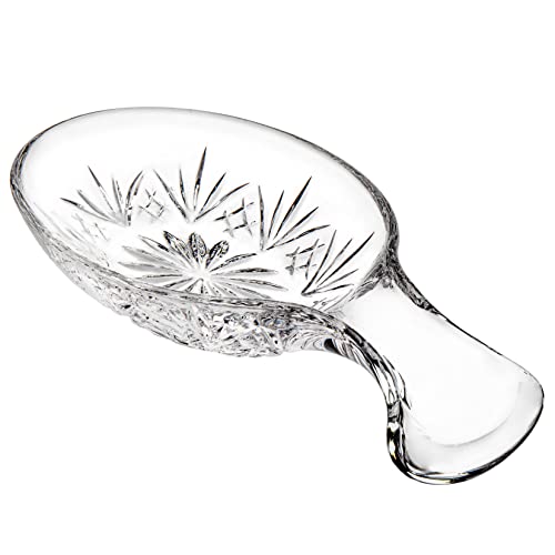 Godinger Spoon Rest Kitchen Counters, Crystal Glass Spoon Holder Rest - Dublin Collection, XL SIZE… - Image 5
