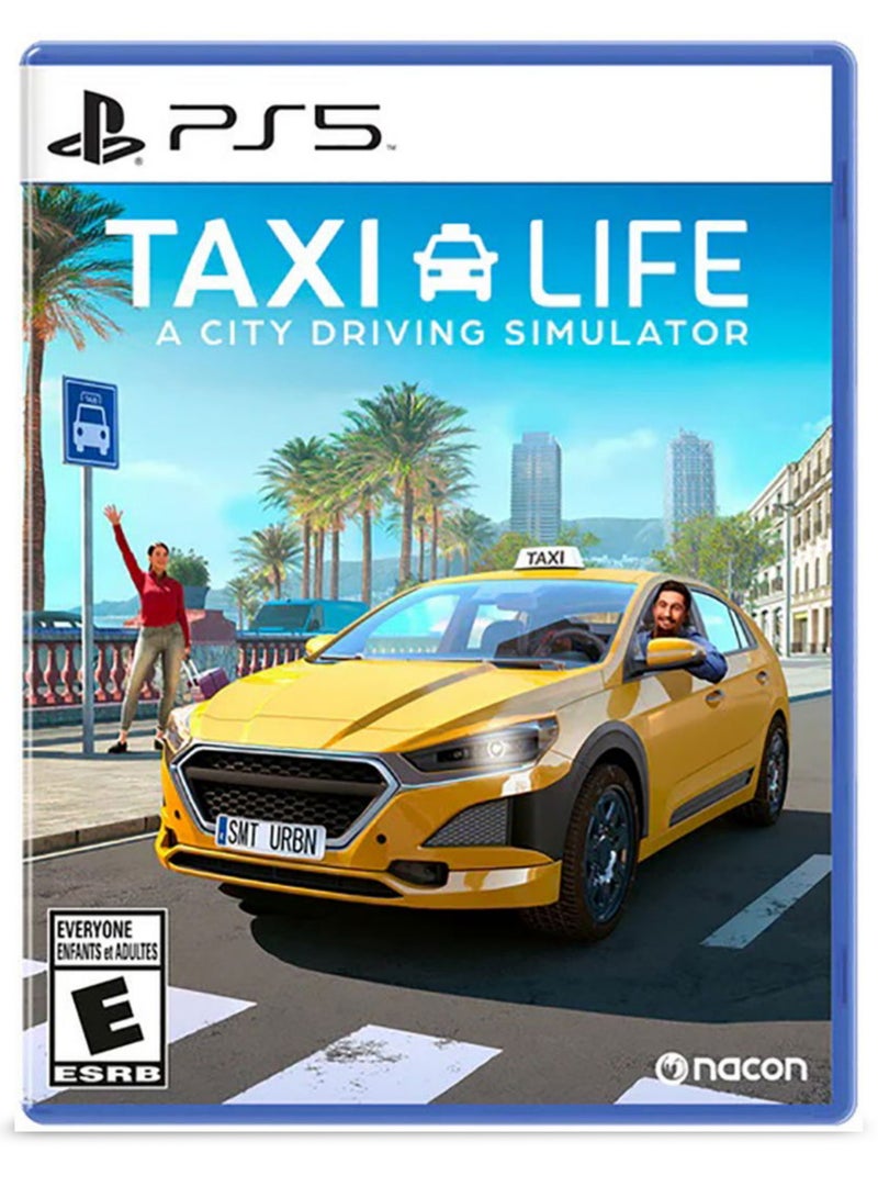 PlayStation Taxi Life: A City Driving Simulator PS5 Edition - Driving Simulation Game  - Image 1