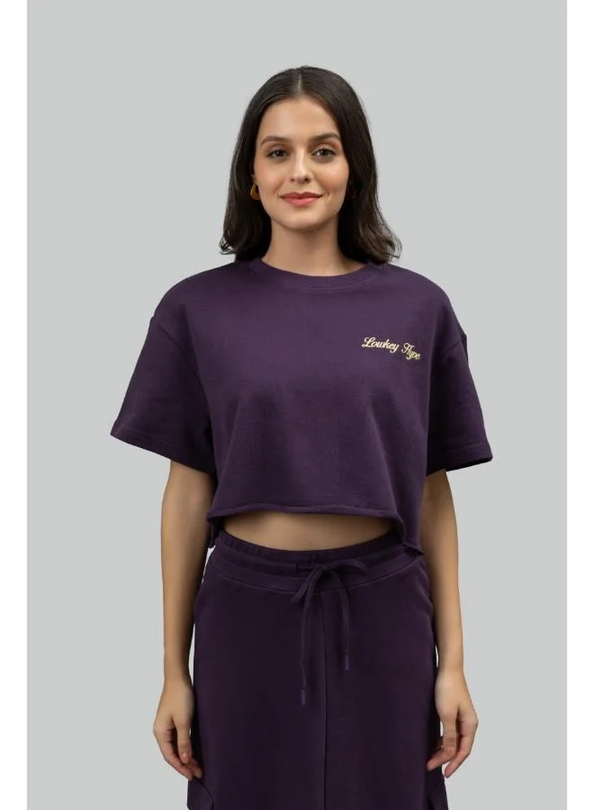 نسيسيرا Lowkey Hype' Terry Crop Top