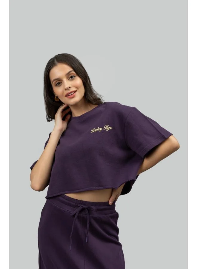 نسيسيرا Lowkey Hype' Terry Crop Top