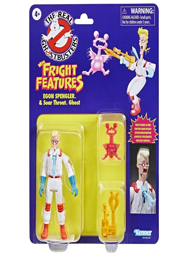 Ghostbusters Kenner Classics The Real Egon Spengler & Soar Throat Ghost Toys, Retro Action Figure, Toys for Kids 4+ - Image 1