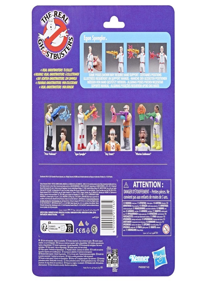 Ghostbusters Kenner Classics The Real Egon Spengler & Soar Throat Ghost Toys, Retro Action Figure, Toys for Kids 4+ - Image 2